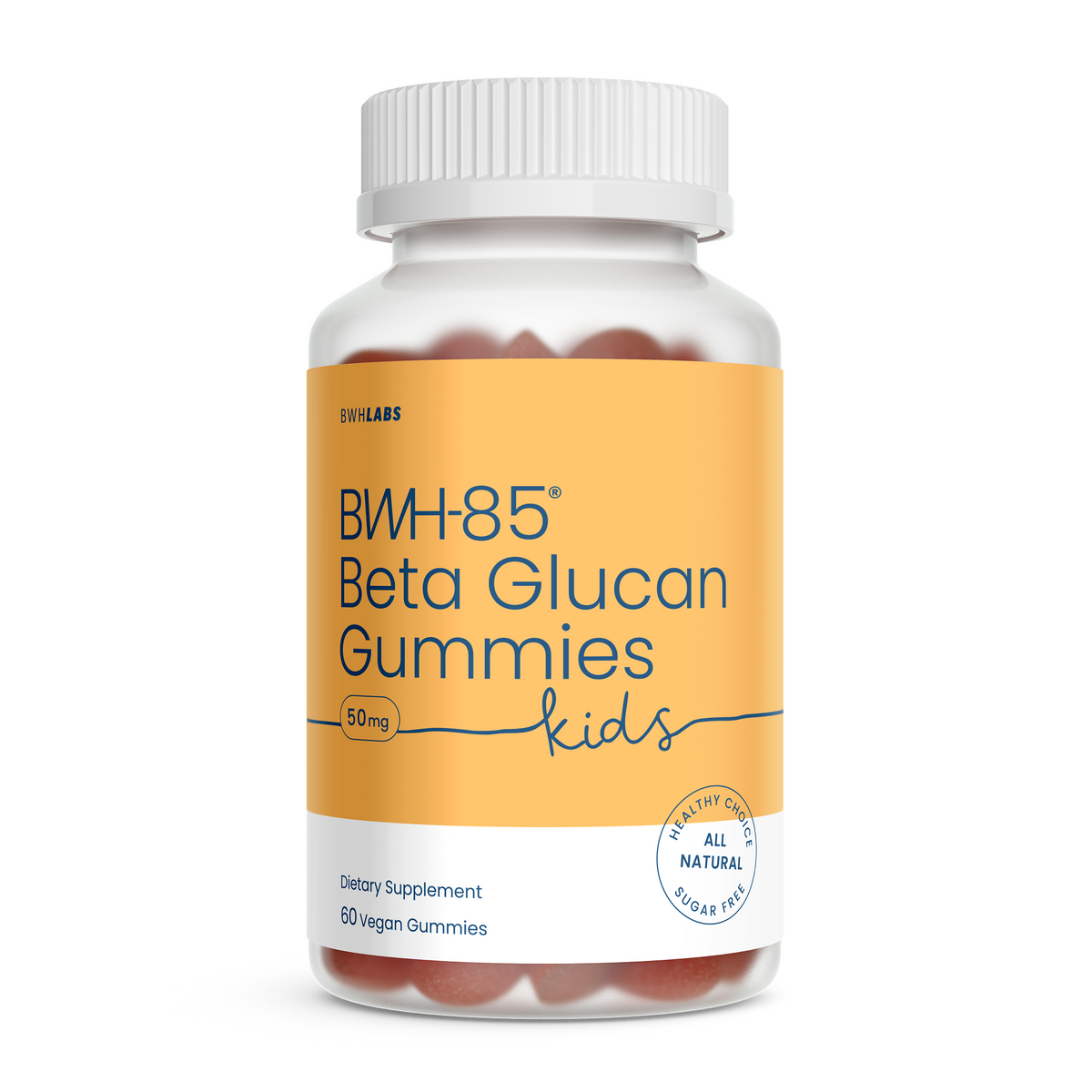 Private Label - BWH-85® Beta Glucan Kids Gummies